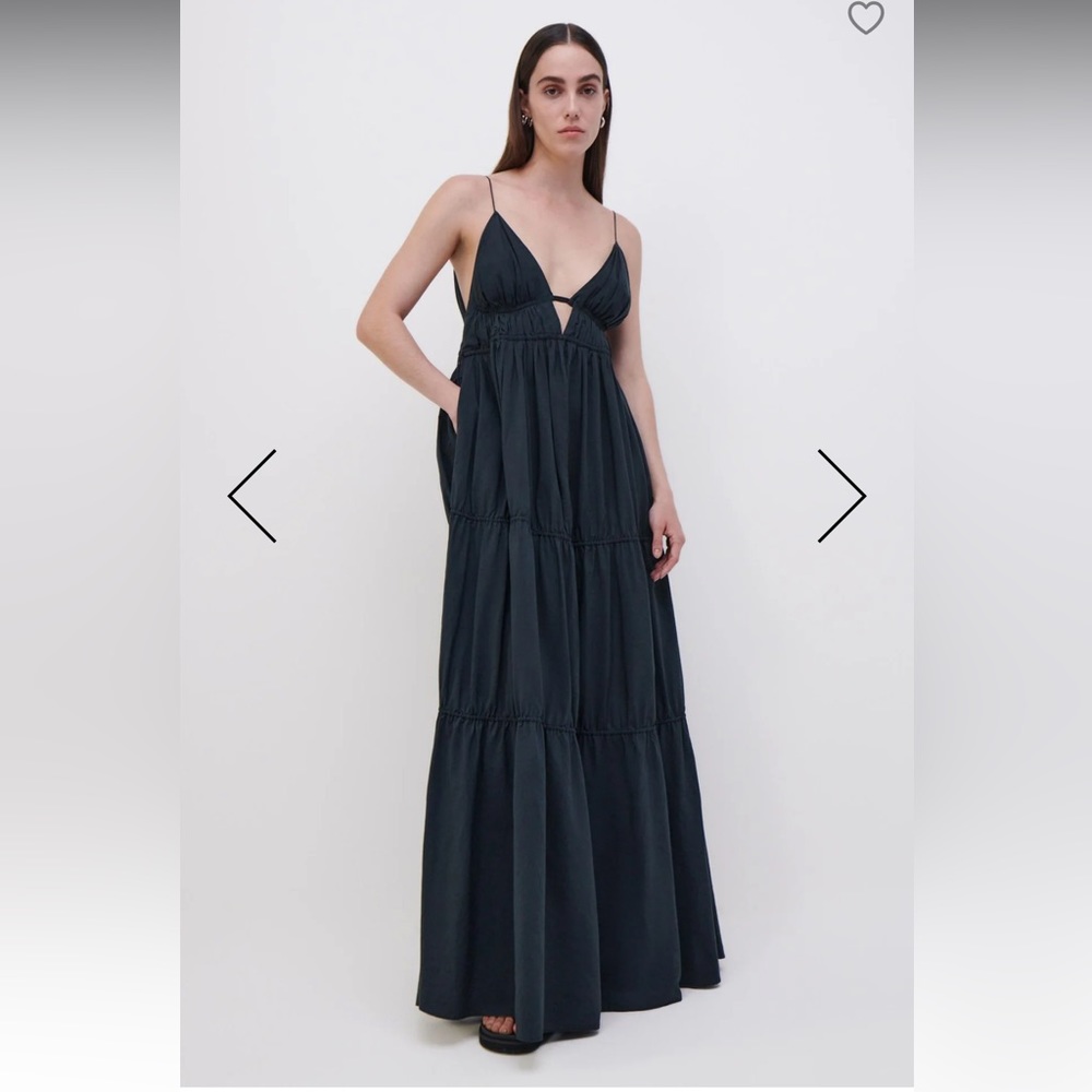 Jonathan Simkhai April dress in navy